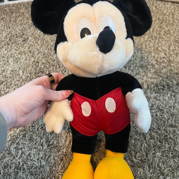 Vintage Playskool Mickey Mouse classic medium size plush stuffed animal - Picture 1 of 4